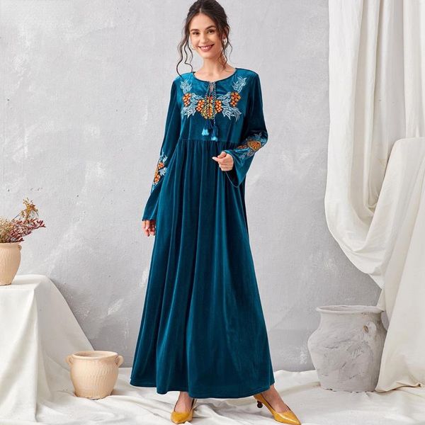 ethnic clothing muslim fashion women blue thick gold velvet embroidery casual long dress robe prom dresses abaya dubai vestido, Red
ethnic clothing muslim fashion women blue thick gold velvet embroidery casual long dress robe prom dresses abaya dubai vestido, Red