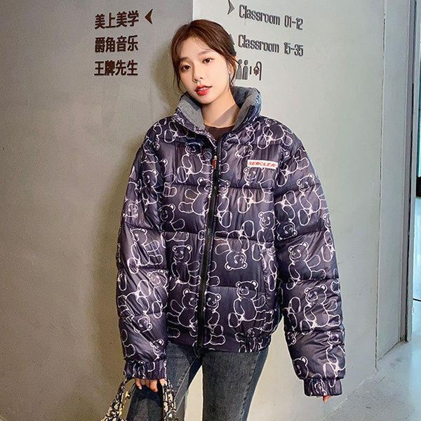 women's fur & faux winter leisure women jacket loose plus size cotton female outwear windproof elegant ladies overcoat1 r1o3, Black
women's fur & faux winter leisure women jacket loose plus size cotton female outwear windproof elegant ladies overcoat1 r1o3, Black
