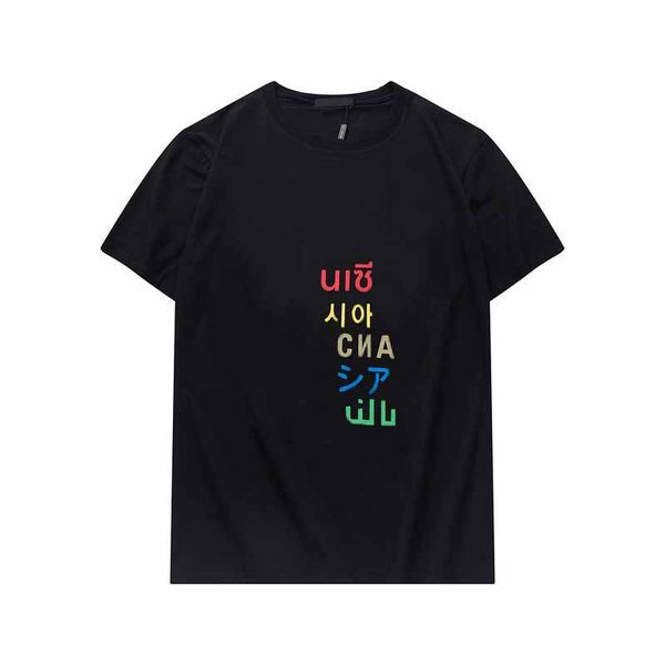 women t shirt men summer fashion tshirts casual comfortable tees neutral seven languages letter womens sports tee clothes designer, White
women t shirt men summer fashion tshirts casual comfortable tees neutral seven languages letter womens sports tee clothes designer, White