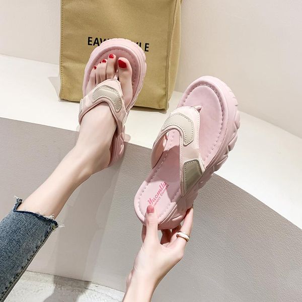 slippers 2021 summer women flip flops solid lightweight comfortable shoes ladies leisure middle heel casual shallow open toe, Black
slippers 2021 summer women flip flops solid lightweight comfortable shoes ladies leisure middle heel casual shallow open toe, Black