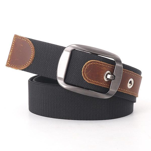 belts 2021 men's luxury designer pin buckle business nylon belt casual canvas cinturon mujer mens waist cinturones, Black;brown
belts 2021 men's luxury designer pin buckle business nylon belt casual canvas cinturon mujer mens waist cinturones, Black;brown