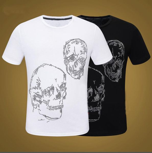 fashion skeleton men's t-shirts paste drill tshirts crew neck t-shirts for man tees ganbu - black/white, White;black
fashion skeleton men's t-shirts paste drill tshirts crew neck t-shirts for man tees ganbu - black/white, White;black