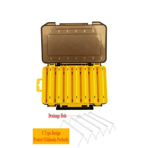 fishing accessories 6 colors double sided tackle box 14 compartments bait lure hook storage plastic case
fishing accessories 6 colors double sided tackle box 14 compartments bait lure hook storage plastic case