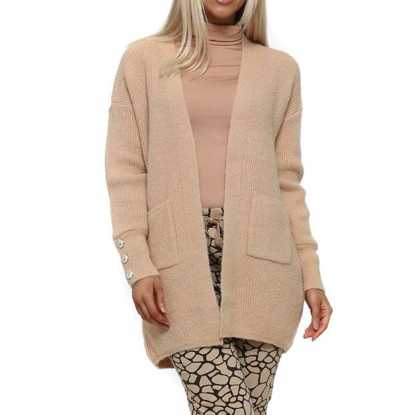 women's jackets elegant jacket knitwear outerwear women solid sweater coat autumn winter knitted cardigan female casual fashion coats, Black;brown
women's jackets elegant jacket knitwear outerwear women solid sweater coat autumn winter knitted cardigan female casual fashion coats, Black;brown