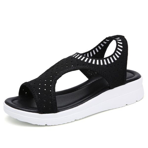 women sandals female shoes woman 2021 summer wedge comfort ladies flat slingback sandalias, Black
women sandals female shoes woman 2021 summer wedge comfort ladies flat slingback sandalias, Black