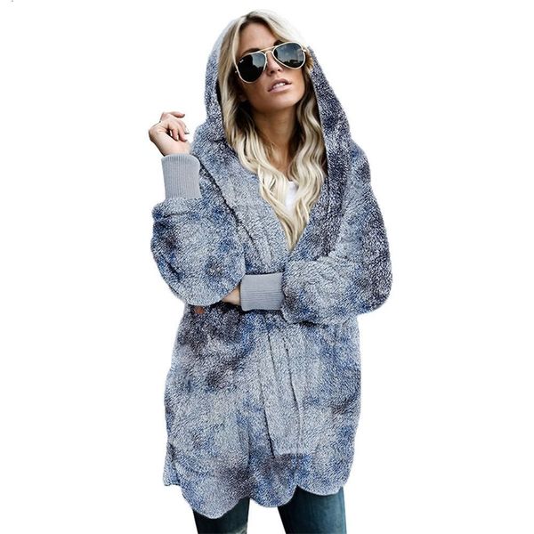 women's jackets coats winter thickened plush mid long hooded cardigan coat 5jrv, Black;brown
women's jackets coats winter thickened plush mid long hooded cardigan coat 5jrv, Black;brown
