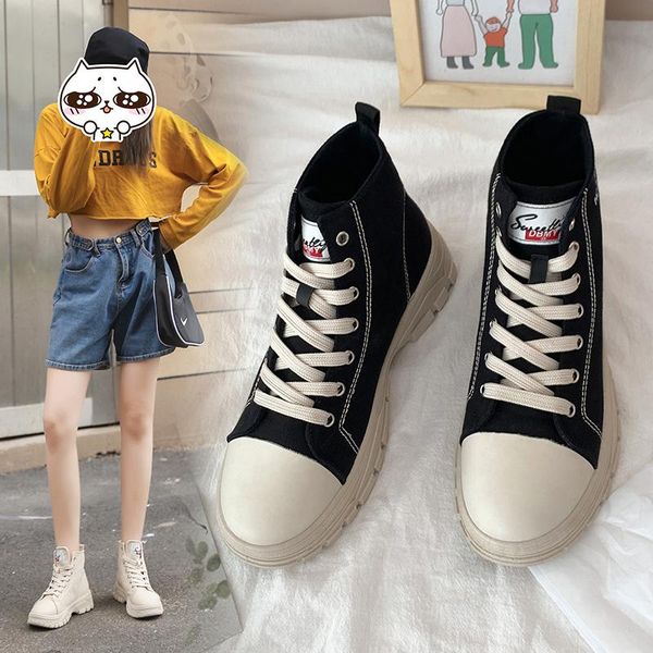 boots 2021 canvas shoes women palladium style fashion high-military ankle casual female high quality, Black
boots 2021 canvas shoes women palladium style fashion high-military ankle casual female high quality, Black