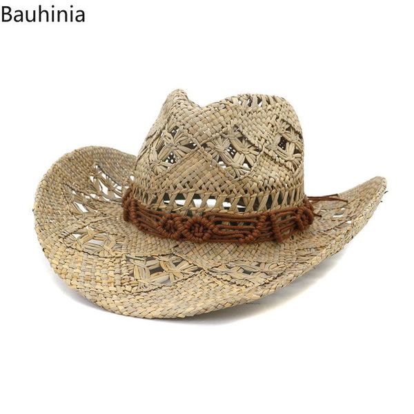 cloches men handmade straw sunhat western cowboy summer beach cap women solid sombrero de paja hombres
cloches men handmade straw sunhat western cowboy summer beach cap women solid sombrero de paja hombres