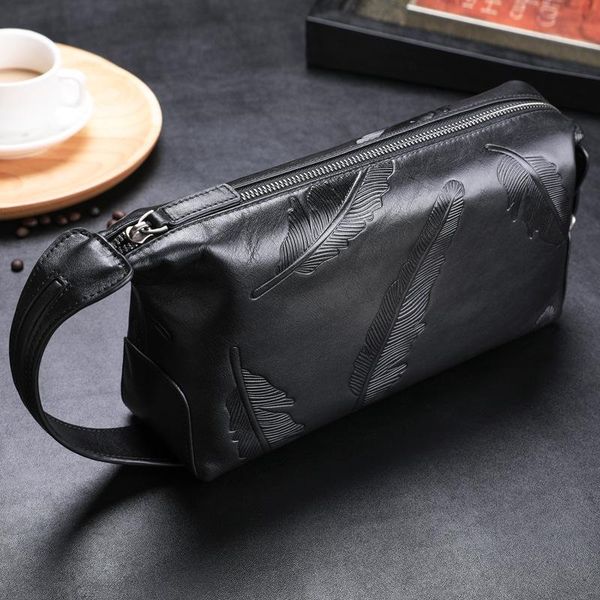 wallets man hand bag leather soft caught male bags leisure fashion high-capacity handbags men's, Red;black
wallets man hand bag leather soft caught male bags leisure fashion high-capacity handbags men's, Red;black