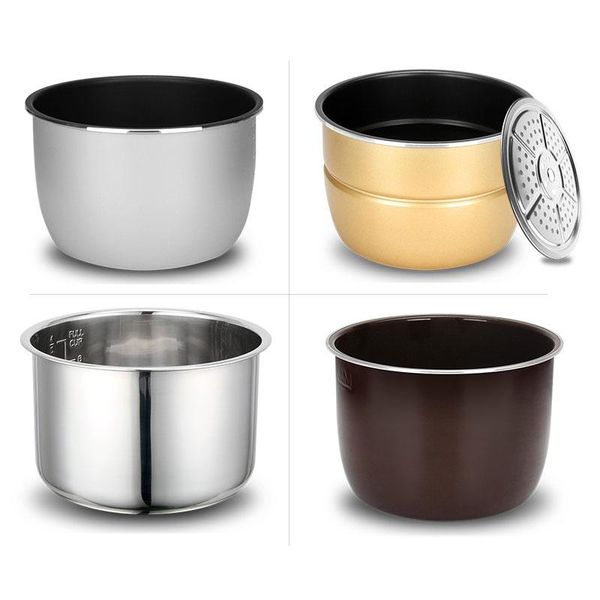 electric pressure cooker double spray liner multicooker bowl tank non-stick pot 2/2.5/2.8/4/5/6l 1pc bowls
electric pressure cooker double spray liner multicooker bowl tank non-stick pot 2/2.5/2.8/4/5/6l 1pc bowls