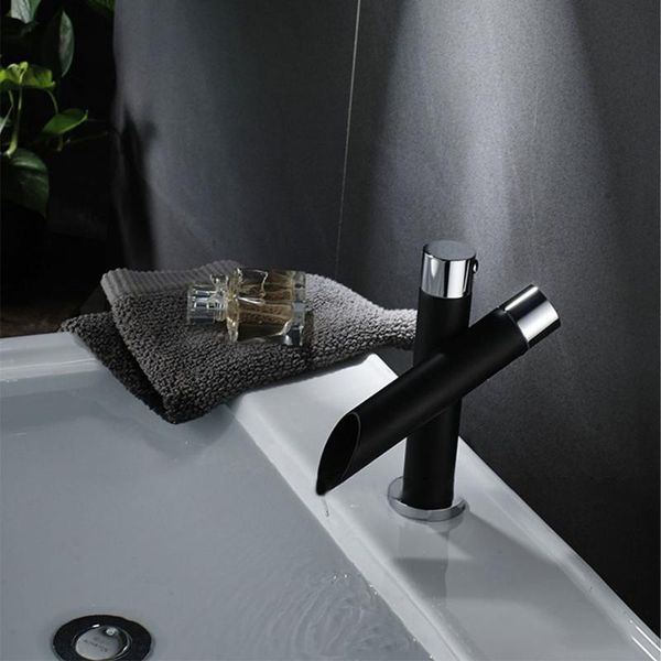 basin sink faucet black cold single handle bathroom kitchen chrome home mixer tap one hole small waterfall deck mount brass faucets
basin sink faucet black cold single handle bathroom kitchen chrome home mixer tap one hole small waterfall deck mount brass faucets
