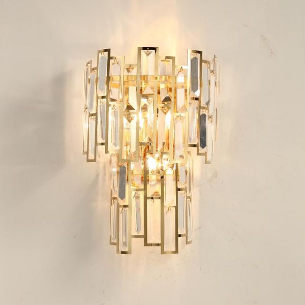 wall lamp led postmodern crystal stainless steel golden light indoor tv background for bedroom living room designer art decor
wall lamp led postmodern crystal stainless steel golden light indoor tv background for bedroom living room designer art decor