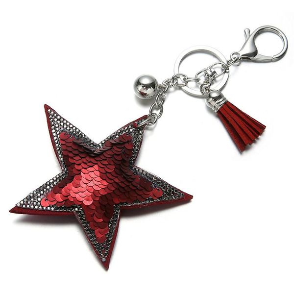 keychains cute shiny star keychain fashion mermaid sequins crystal key chain keyrings for women car bag pendant jewelry, Silver
keychains cute shiny star keychain fashion mermaid sequins crystal key chain keyrings for women car bag pendant jewelry, Silver