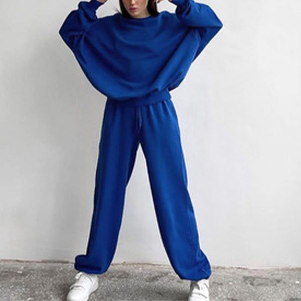 women's two piece pants winter plus velvet sweater suits women o-neck pullover drawstring wide loose trousers two-piece sets sportswear, White
women's two piece pants winter plus velvet sweater suits women o-neck pullover drawstring wide loose trousers two-piece sets sportswear, White