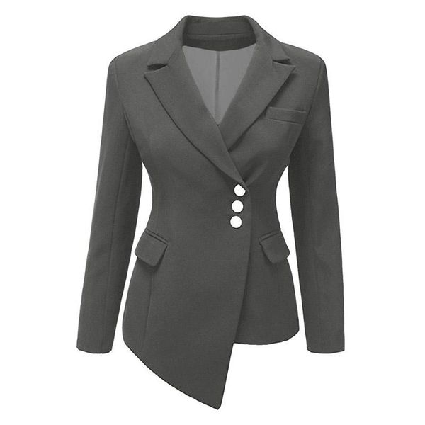 women's suits & blazers casual spring autumn women long sleeve blazer outwear single breasted short jacket coat basic bomber blaser fem, White;black
women's suits & blazers casual spring autumn women long sleeve blazer outwear single breasted short jacket coat basic bomber blaser fem, White;black