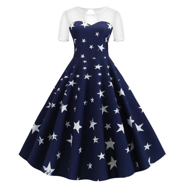 casual dresses women vintage short sleeve flag printing mesh patchwork evening party dress vestidos amplios bohemios ropa mujer verano 2021, Black;gray
casual dresses women vintage short sleeve flag printing mesh patchwork evening party dress vestidos amplios bohemios ropa mujer verano 2021, Black;gray