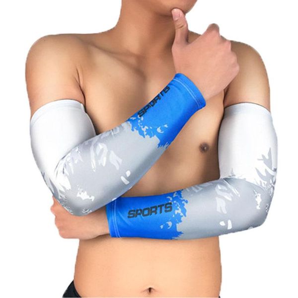 elbow & knee pads 1 pair cooling arm sleeves sun uv protection biking running tennis brace for carpal tunnel basketball sports hand warmer, Black;gray
elbow & knee pads 1 pair cooling arm sleeves sun uv protection biking running tennis brace for carpal tunnel basketball sports hand warmer, Black;gray