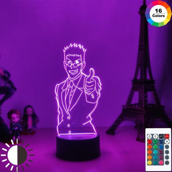night lights x led light anime lamp for bedroom decor kids child birthday gift hxh leorio toy figurine model
night lights x led light anime lamp for bedroom decor kids child birthday gift hxh leorio toy figurine model