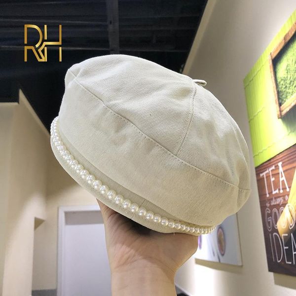 berets 2021 pearl brim spring and summer solid color cotton beret hat female sunscreen octagonal cap retro british painter, Blue;gray
berets 2021 pearl brim spring and summer solid color cotton beret hat female sunscreen octagonal cap retro british painter, Blue;gray