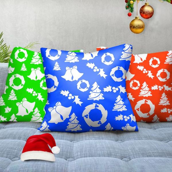 cushion/decorative pillow christmas decorative case small bell tree wreth pattern pillows covers for living room sofa cushion cover
cushion/decorative pillow christmas decorative case small bell tree wreth pattern pillows covers for living room sofa cushion cover