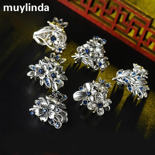 other muylinda vintage small flower rhinestone hair claw clip metal women mini clips pins butterfly accessories, Golden;white
other muylinda vintage small flower rhinestone hair claw clip metal women mini clips pins butterfly accessories, Golden;white