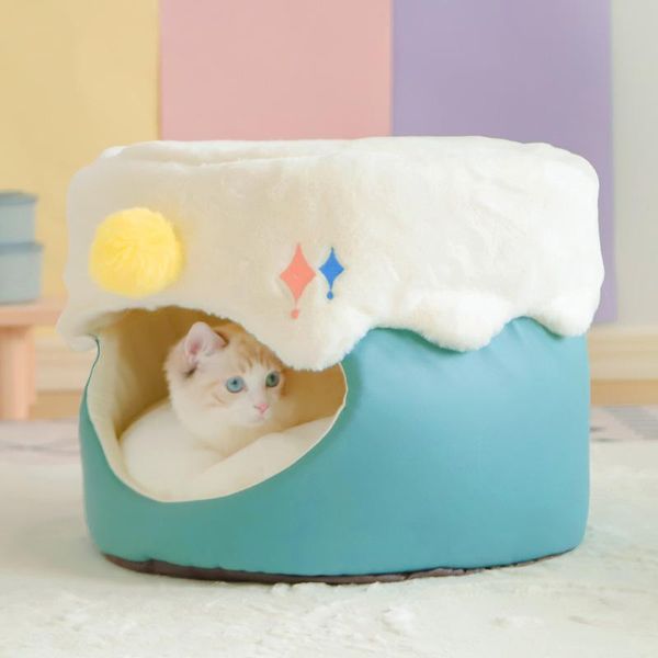 cat beds & furniture semi closed pet nest in autumn and winter cartoon soft windproof warm cushion plush cats bed
cat beds & furniture semi closed pet nest in autumn and winter cartoon soft windproof warm cushion plush cats bed