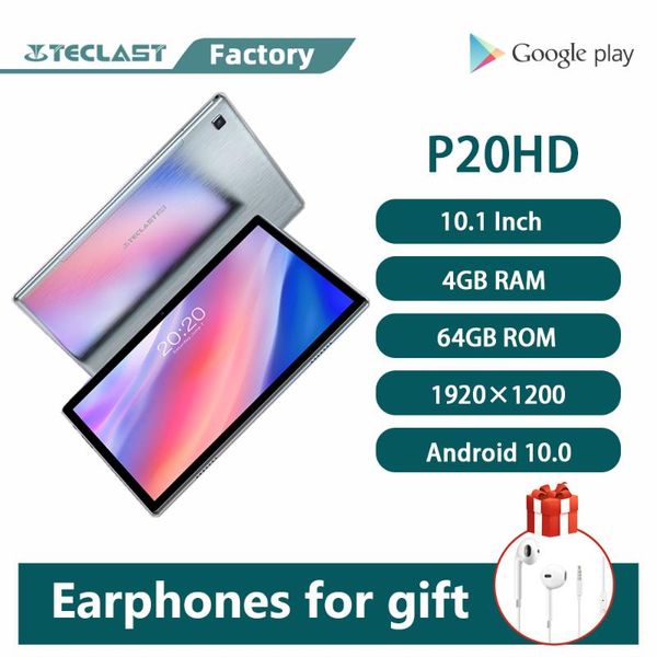 tablet pc teclast p20hd tablets android 10os 4g network 10.1 inch 1920Ã1200 ips 4gb ram 64gb rom bluetooth 5.0 and gps dual camera
tablet pc teclast p20hd tablets android 10os 4g network 10.1 inch 1920Ã1200 ips 4gb ram 64gb rom bluetooth 5.0 and gps dual camera
