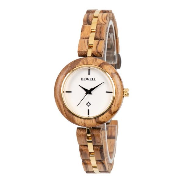 bewell wooden watches female stainless steel women's quartz wristwatches relogio feminino clock zs-w64al, Slivery;brown
bewell wooden watches female stainless steel women's quartz wristwatches relogio feminino clock zs-w64al, Slivery;brown