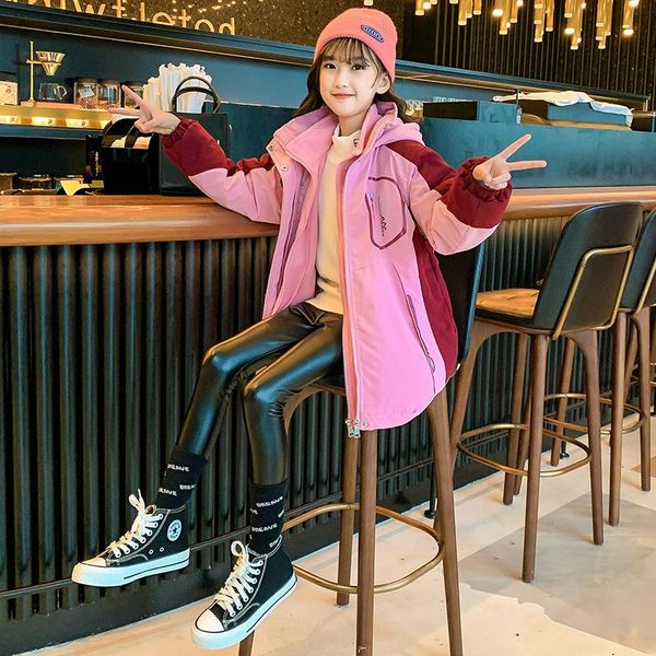 Down Coat Children Clothes Winter Cotton Jacket+ Hhoded Outerwear 2pcs Set Kids Outdoor Jacket Casual Sport Girls Mountaineering, Blue;gray
Down Coat Children Clothes Winter Cotton Jacket+ Hhoded Outerwear 2pcs Set Kids Outdoor Jacket Casual Sport Girls Mountaineering, Blue;gray