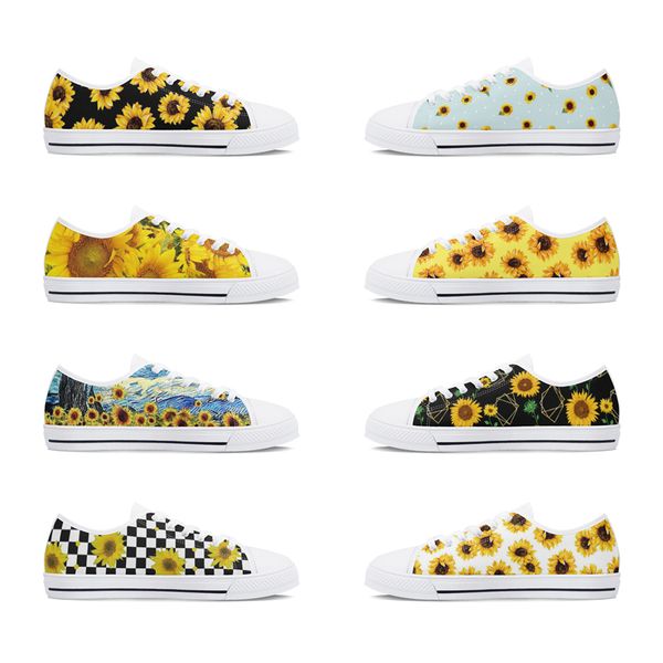 ta-ta frog sunflower canvas shoes low lace up comfortable durable casual trainers running walking sneakers for women
ta-ta frog sunflower canvas shoes low lace up comfortable durable casual trainers running walking sneakers for women