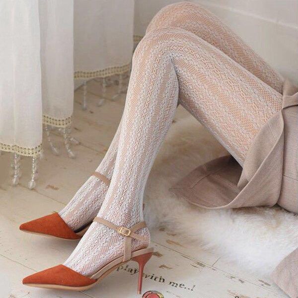 vintage pantyhose hollow out lace pure color japanese style women embroidery mesh cotton perspective sweet all-match socks & hosiery, Black;white
vintage pantyhose hollow out lace pure color japanese style women embroidery mesh cotton perspective sweet all-match socks & hosiery, Black;white