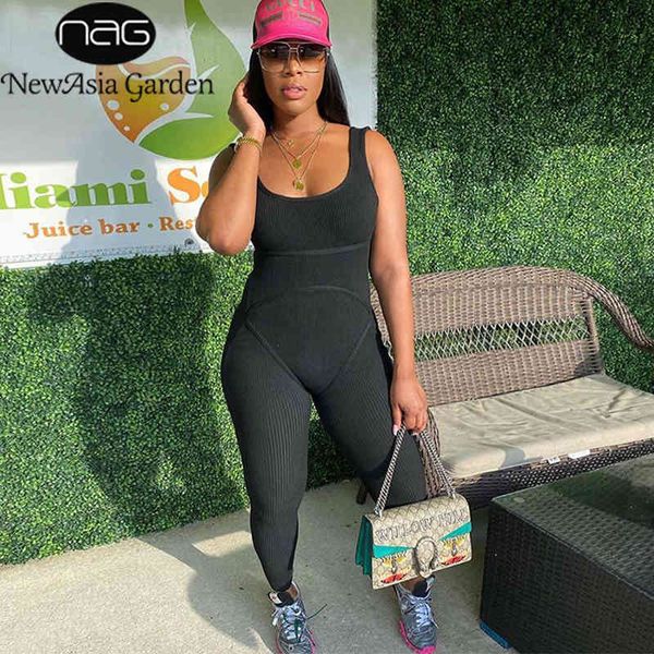 newasia rib knitted elastic jumpsuit fitness active wear sleeveless sporty jumpsuits women bodycon rompers female overalls 210413, Black;white
newasia rib knitted elastic jumpsuit fitness active wear sleeveless sporty jumpsuits women bodycon rompers female overalls 210413, Black;white