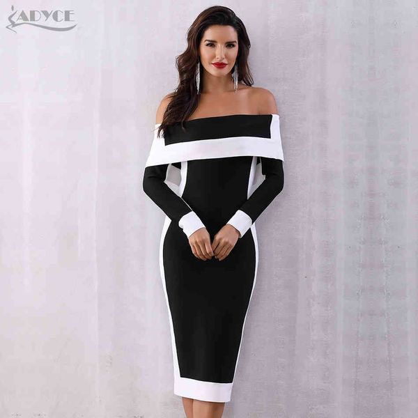 winter bodycon bandage dress women vestidos long sleeve off shoulder club celebrity runway party 210423, Black;gray
winter bodycon bandage dress women vestidos long sleeve off shoulder club celebrity runway party 210423, Black;gray