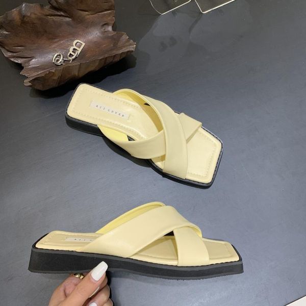 sandals cross-tied platform chunky slippers women soft sole summer beach solid elegant slides flip flops, Black
sandals cross-tied platform chunky slippers women soft sole summer beach solid elegant slides flip flops, Black