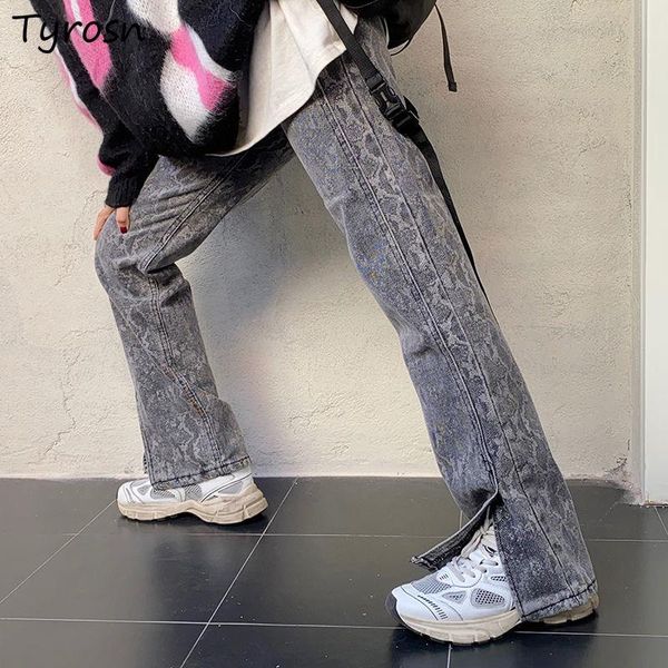 women's jeans flare side split loose bf streetwear chic students all-match hip hop fashion vintage women mopping pattern leisure ins, Blue
women's jeans flare side split loose bf streetwear chic students all-match hip hop fashion vintage women mopping pattern leisure ins, Blue