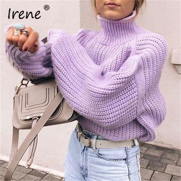 women's sweaters irene turtleneck women casual loose jumper long sleeve knitted pullover autumn winter oversized, White;black
women's sweaters irene turtleneck women casual loose jumper long sleeve knitted pullover autumn winter oversized, White;black