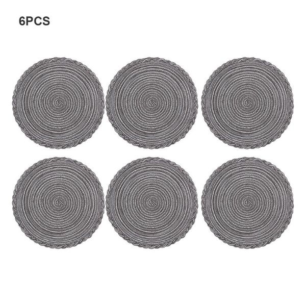 mats & pads 6pcs woven kitchen decor handmade crochet restaurant table european style party round placemat heat resistant non slip
mats & pads 6pcs woven kitchen decor handmade crochet restaurant table european style party round placemat heat resistant non slip