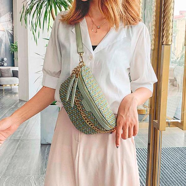 waist bags bag women 2021 pocket fashion chest woven shoulder messenger phone wowen sac main femme #t1
waist bags bag women 2021 pocket fashion chest woven shoulder messenger phone wowen sac main femme #t1