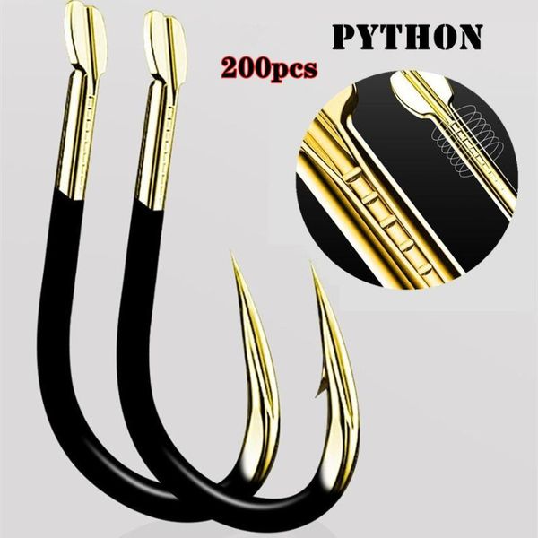 fishing hooks 200pcs barbless black gold superhard alloy fishhooks japan high carbon steel tool peche trout carp assist hook pesca
fishing hooks 200pcs barbless black gold superhard alloy fishhooks japan high carbon steel tool peche trout carp assist hook pesca