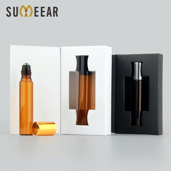 storage bottles & jars 50 pcs/lot 10ml amber glass mini perfume bottle packing box roll on essential oil vial empty sample
storage bottles & jars 50 pcs/lot 10ml amber glass mini perfume bottle packing box roll on essential oil vial empty sample