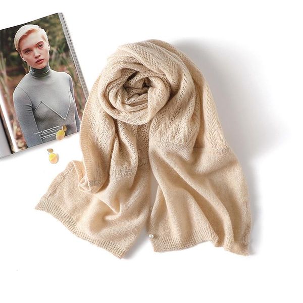high-end cardigan cashmere scarf women shawl thin pure autumn winter outer wear hollow knit loose scarves, Blue;gray
high-end cardigan cashmere scarf women shawl thin pure autumn winter outer wear hollow knit loose scarves, Blue;gray
