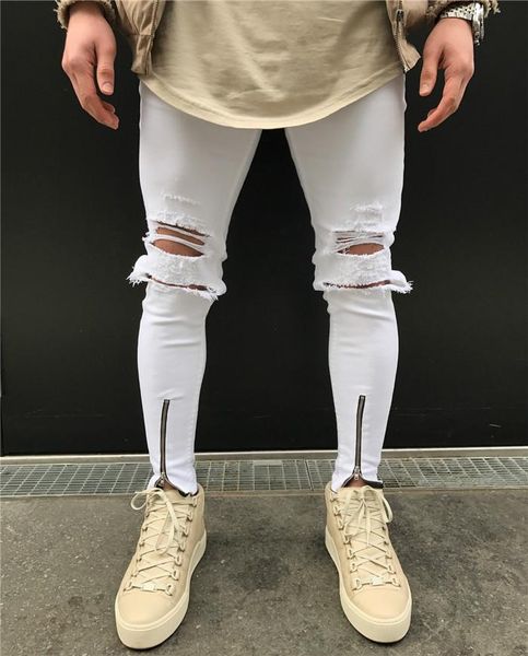 mens fashion desinger jeans zipper hole slim solid color homme clothing summer hip hop style casual apparel men's, Blue
mens fashion desinger jeans zipper hole slim solid color homme clothing summer hip hop style casual apparel men's, Blue