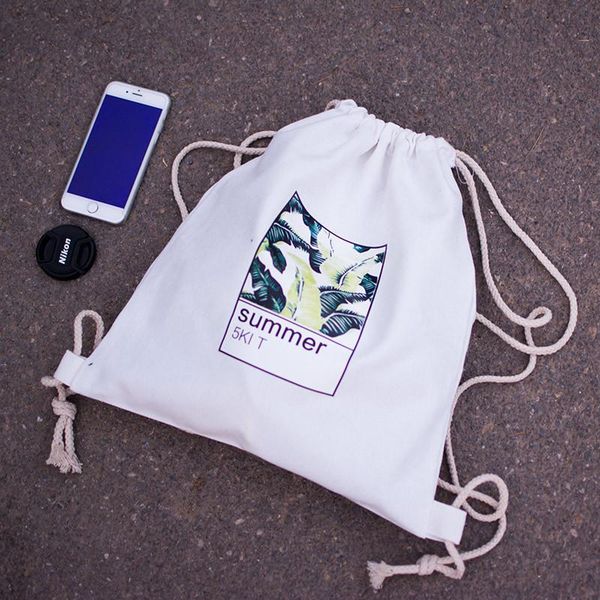 backpack yile black white cotton canvas eco drawstring book bag shoes summer leaf ccs106
backpack yile black white cotton canvas eco drawstring book bag shoes summer leaf ccs106