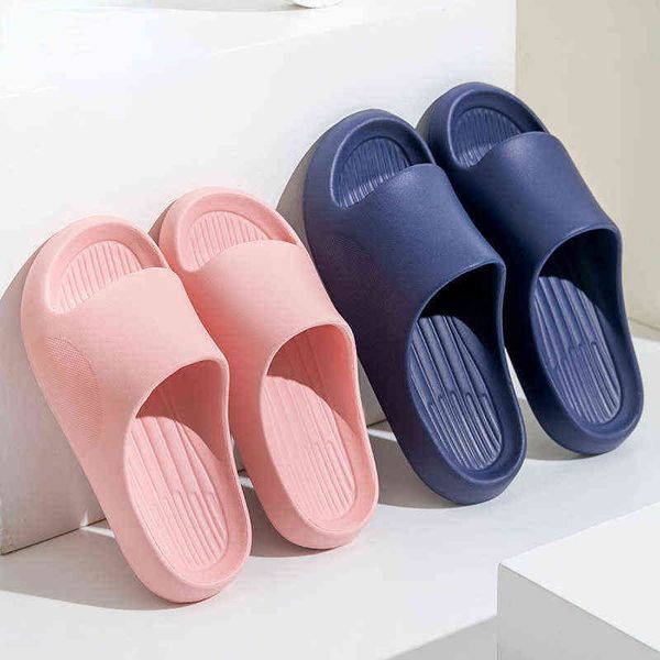 women indoor slippers platform couples home beach bathroom summer shoes soft eva thick sole female male floor non-slip slipper y220214, Black
women indoor slippers platform couples home beach bathroom summer shoes soft eva thick sole female male floor non-slip slipper y220214, Black