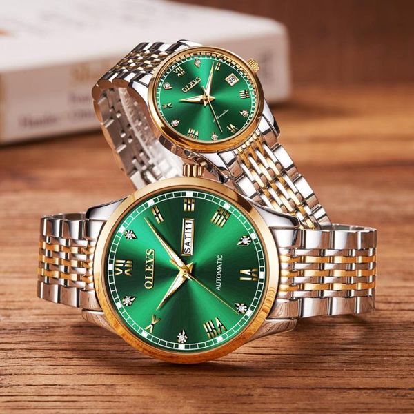 wristwatches luxury mechanical couple watches pair men and woman automatic for lovers fashion wristwatch stainless steel waterproof, Slivery;brown
wristwatches luxury mechanical couple watches pair men and woman automatic for lovers fashion wristwatch stainless steel waterproof, Slivery;brown