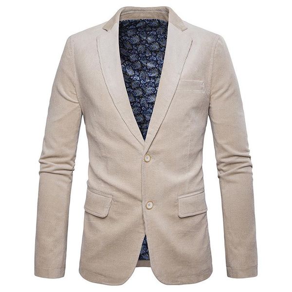 men's jackets mens blazer jacket corduroy fashion coats casual business suit wedding banquet dress solid color slim fit male, Black;brown
men's jackets mens blazer jacket corduroy fashion coats casual business suit wedding banquet dress solid color slim fit male, Black;brown