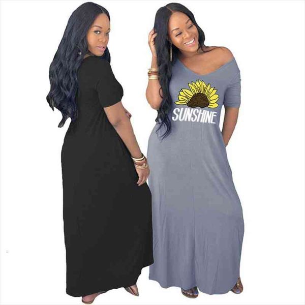 casual dresses for women clothes summer short sleeve loose long dress pockets plus size maxi dress wholesale dropshipping, Black;gray
casual dresses for women clothes summer short sleeve loose long dress pockets plus size maxi dress wholesale dropshipping, Black;gray