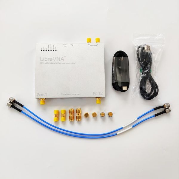 radio librevna 100khz - 6ghz usb based full 2-port vector network analyzer 16bit adc with cnc aluminum shielded enclosure
radio librevna 100khz - 6ghz usb based full 2-port vector network analyzer 16bit adc with cnc aluminum shielded enclosure