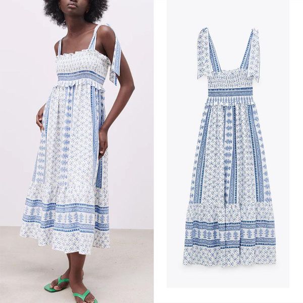 casual dresses 2021summer print dresswomen backless pleated party vintage ruffle midi straps fashion dress mujer, Black;gray
casual dresses 2021summer print dresswomen backless pleated party vintage ruffle midi straps fashion dress mujer, Black;gray