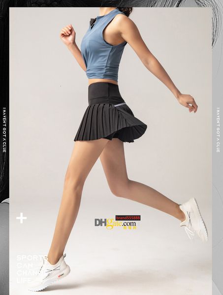 women 2 in 1 pleated skirt female running short gym fitnessquick dry tennis sport shorts clothes, Black
women 2 in 1 pleated skirt female running short gym fitnessquick dry tennis sport shorts clothes, Black